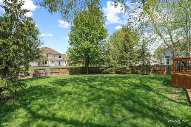 view of yard