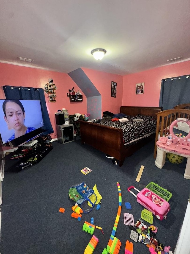 5015 N Kimberly Ave, Chicago, IL 60630 - bedroom with carpet floors and visible vents