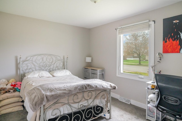 6226 Beechwood Rd, Matteson, IL 60443 - bedroom featuring visible vents, carpet flooring, and baseboards