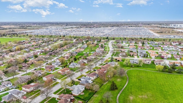 6226 Beechwood Rd, Matteson, IL 60443 - birds eye view of property featuring a residential view