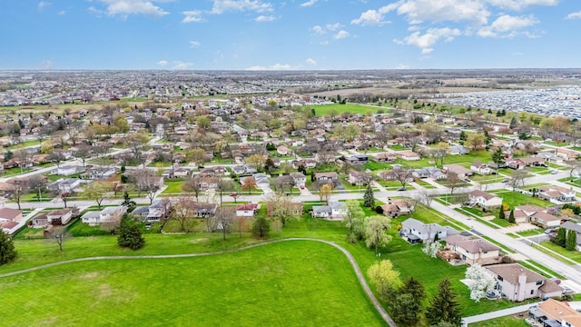 6226 Beechwood Rd, Matteson, IL 60443 - birds eye view of property with a residential view