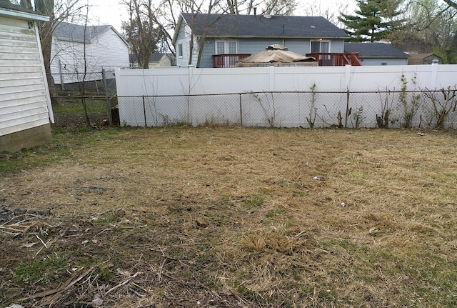 1507 Thornton Dr, Champaign, IL 61821 - view of yard featuring fence