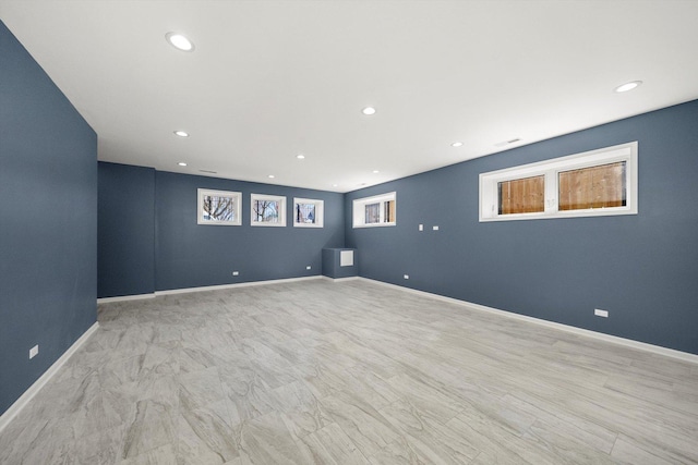 2200 N Kildare Ave, Chicago, IL 60639 - unfurnished room with recessed lighting, visible vents, and baseboards