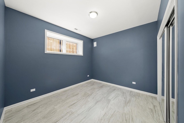 2200 N Kildare Ave, Chicago, IL 60639 - unfurnished bedroom featuring visible vents, a closet, and baseboards