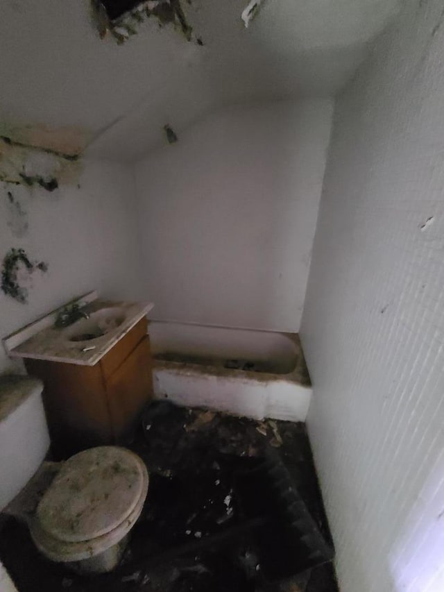 10452 S State St, Chicago, IL 60628 - bathroom featuring toilet and vanity