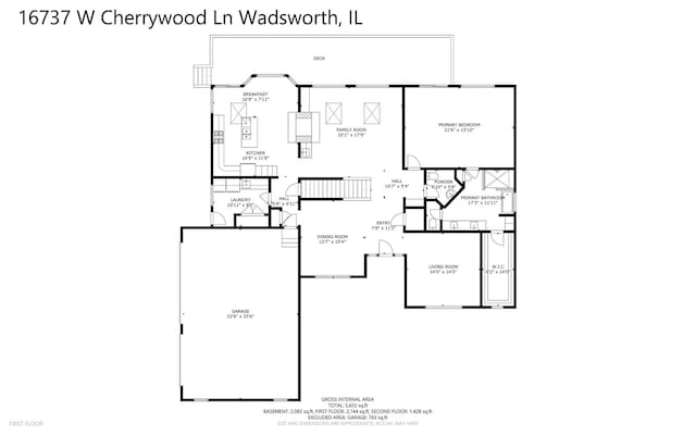 16737 W Cherrywood Ln, Wadsworth, IL 60083 - view of layout