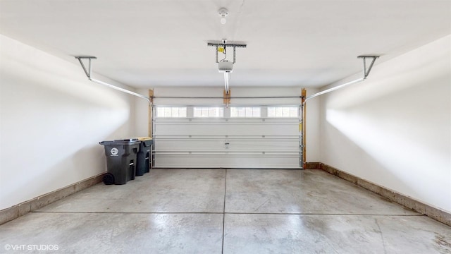 405 Filson St, La Grange, IL 60525 - garage featuring baseboards