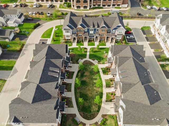 405 Filson St, La Grange, IL 60525 - bird's eye view with a residential view