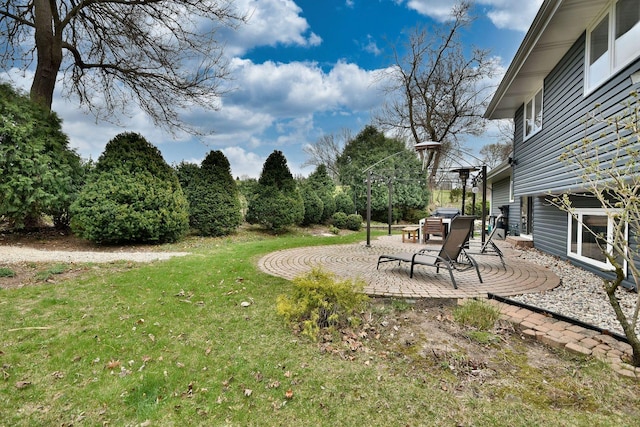 1167 Timberlane Ct, Naperville, IL 60540 - view of yard with a patio