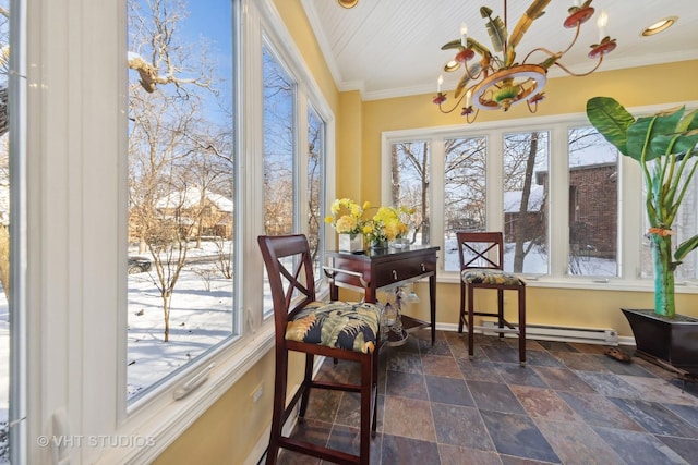1525 Woodcrest Ct, Aurora, IL 60502 - dining area with tile patterned floors, baseboards, a towering ceiling, and stairs