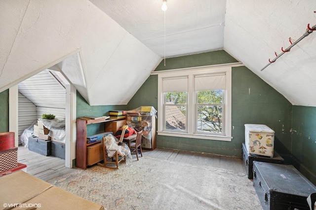 607 Thatcher Ave, River Forest, IL 60305 - additional living space featuring wood finished floors and vaulted ceiling