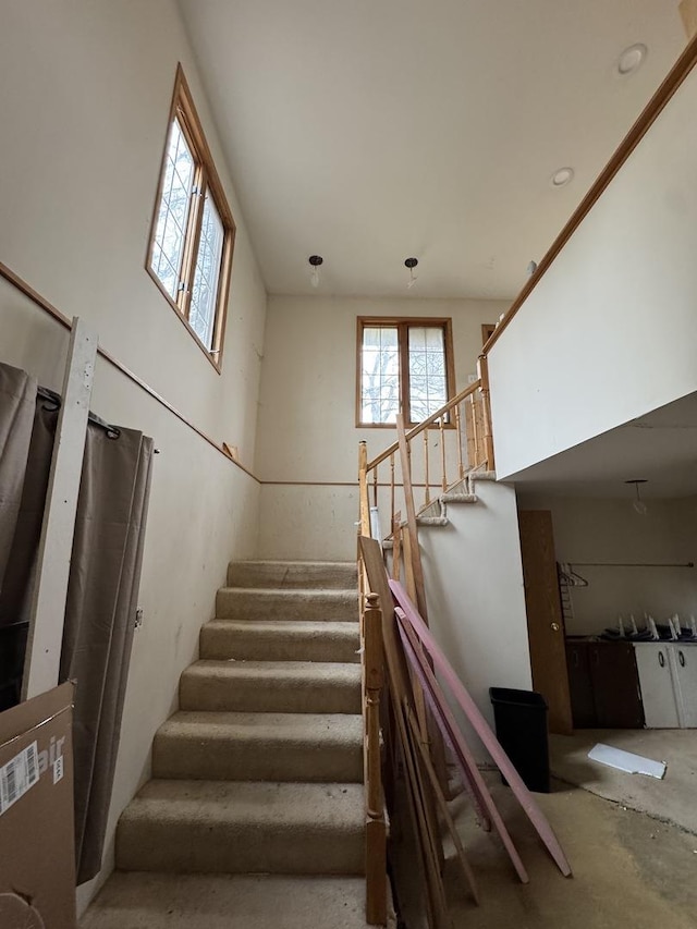 stairs with a healthy amount of sunlight