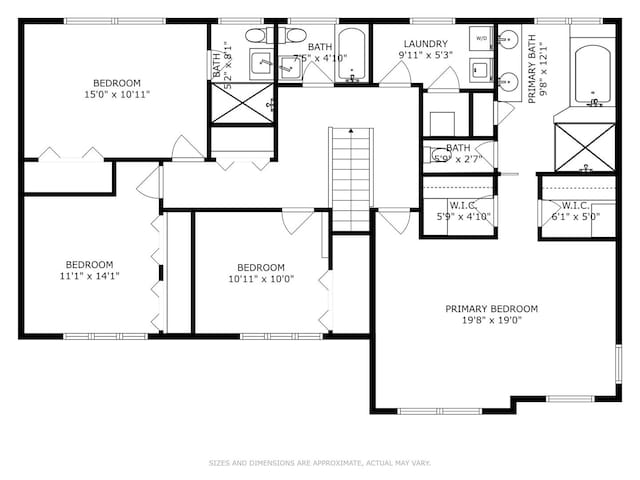 1831 Ellendale Dr, Northbrook, IL 60062 - home floor plan