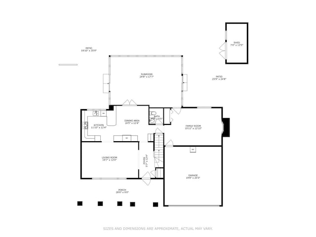1831 Ellendale Dr, Northbrook, IL 60062 - floor plan / room layout