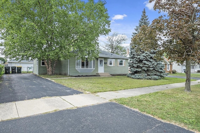 10922 Massasoit Ave, Chicago Ridge, IL 60415 - view of front of home featuring driveway and a front yard