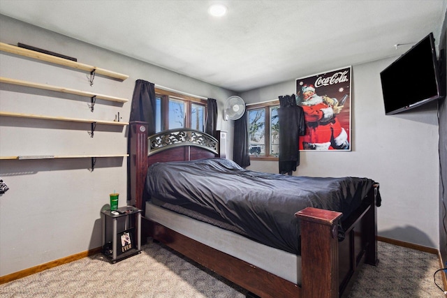 313 W S St, Pearl City, IL 61062 - carpeted bedroom featuring baseboards