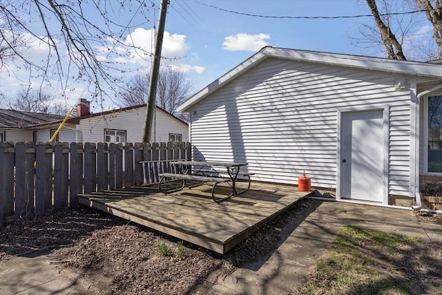 313 W S St, Pearl City, IL 61062 - exterior space with fence