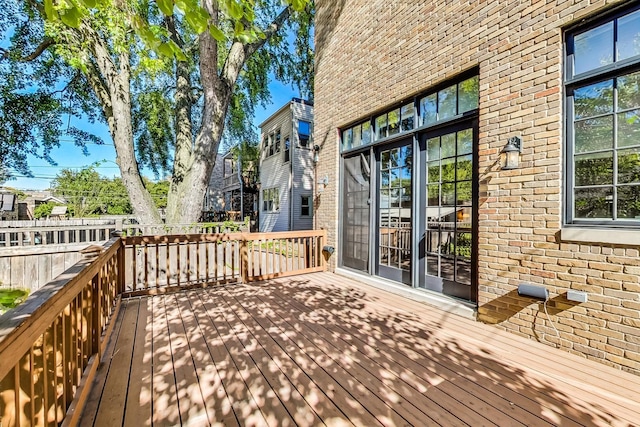 view of deck