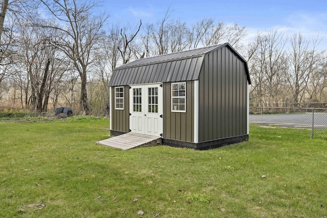 1856 Bernice Rd, South Holland, IL 60473 - view of shed featuring fence
