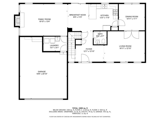 floor plan / room layout