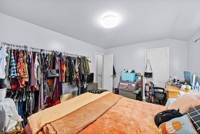 429 Geneva Ave, Bellwood, IL 60104 - bedroom featuring lofted ceiling