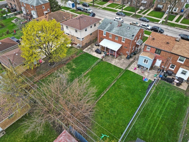 429 Geneva Ave, Bellwood, IL 60104 - birds eye view of property with a residential view