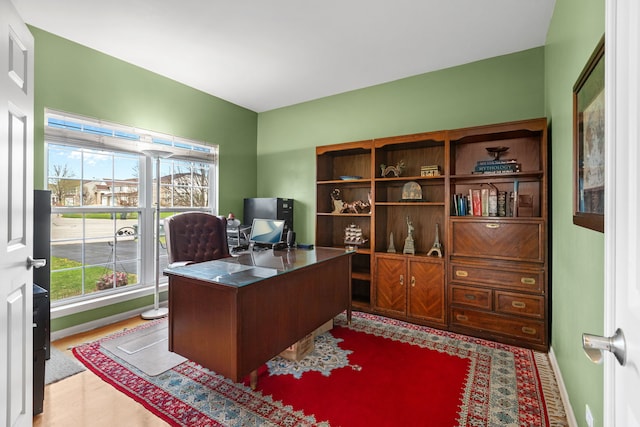 1289 Mallard Ln, Hoffman Estates, IL 60192 - office area featuring baseboards
