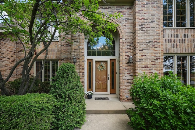 2756 Fox River Ln, Naperville, IL 60565 - view of exterior entry featuring brick siding