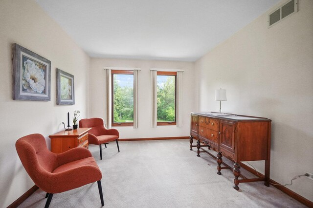 2756 Fox River Ln, Naperville, IL 60565 - living area with baseboards and light colored carpet