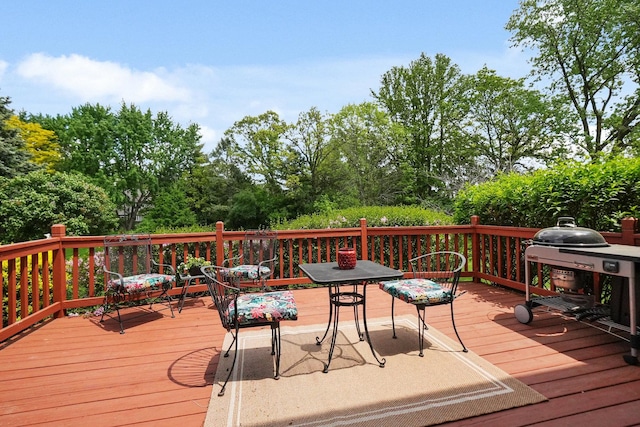 2756 Fox River Ln, Naperville, IL 60565 - view of wooden deck