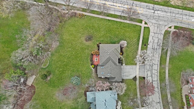 2756 Fox River Ln, Naperville, IL 60565 - bird's eye view