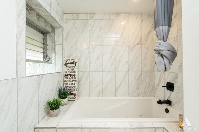 view of full bath