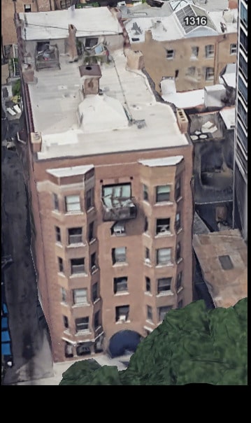 aerial view
