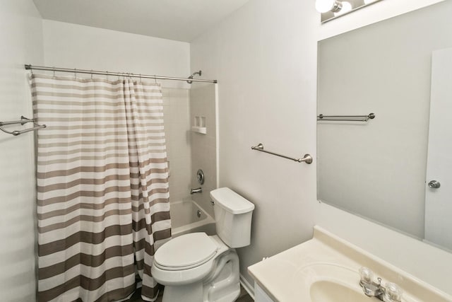 924 Symphony Dr Unit 7036, Aurora, IL 60504 - bathroom featuring vanity, toilet, and shower / bath combo