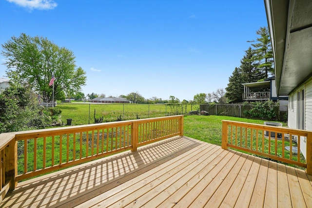 1 Fernwood Ct, Romeoville, IL 60446 - deck with central AC unit