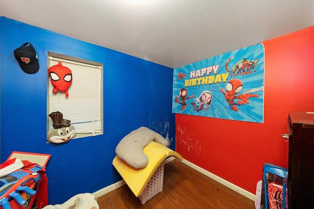 3047 S Millard Ave, Chicago, IL 60623 - bedroom featuring baseboards and wood finished floors