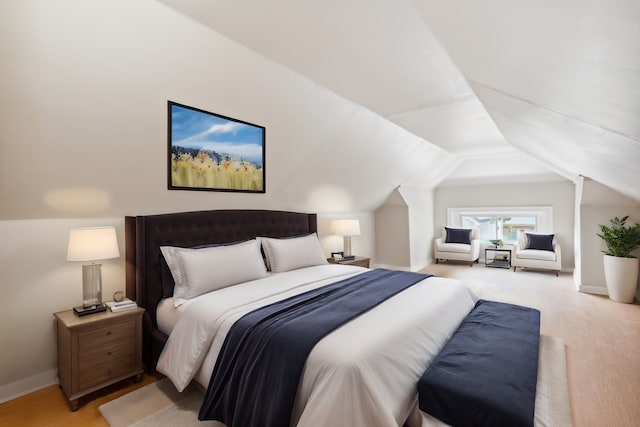 3507 N Osceola Ave, Chicago, IL 60634 - bedroom featuring vaulted ceiling and wood finished floors