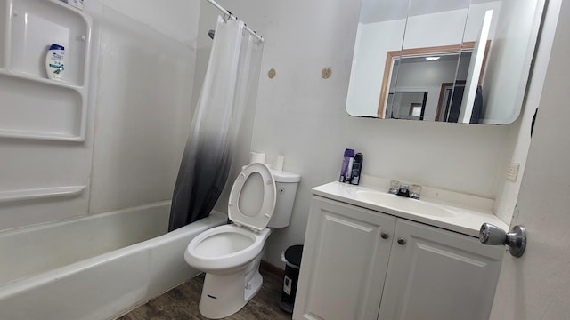 6084 Fremont Dr Unit 6084, Hanover Park, IL 60133 - bathroom with toilet, vanity, and shower / bath combination with curtain