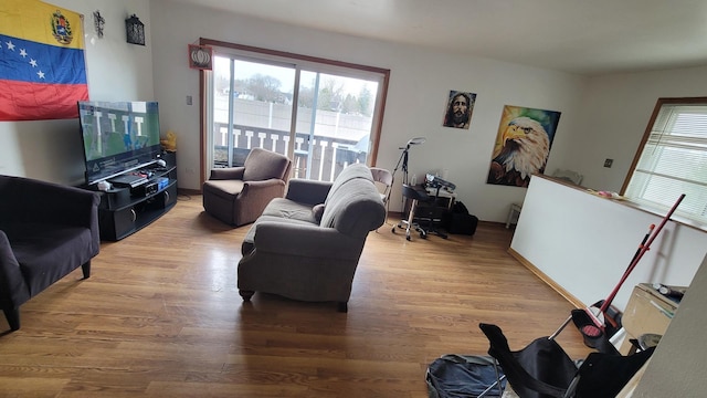 6084 Fremont Dr Unit 6084, Hanover Park, IL 60133 - living room with wood finished floors