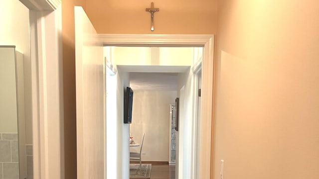 view of hall