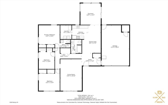 2240 Marilyn Dr, Saint Joseph, IL 61873 - room layout