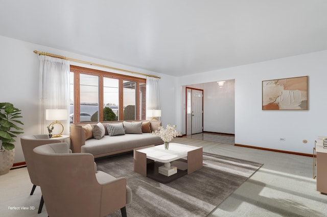 16921 84th Ave, Tinley Park, IL 60477 - carpeted living room with baseboards