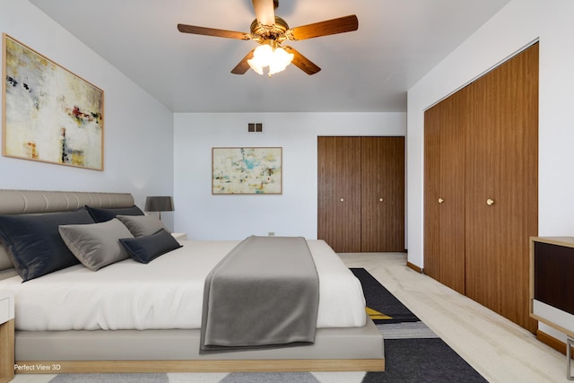 16921 84th Ave, Tinley Park, IL 60477 - bedroom featuring a ceiling fan and carpet floors