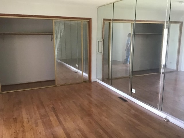 closet featuring visible vents