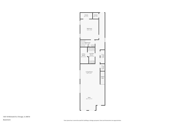 1431 N Mohawk St, Chicago, IL 60610 - property floor plan