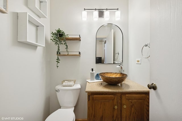 2828 Ashton Ct, Westchester, IL 60154 - half bath with vanity and toilet