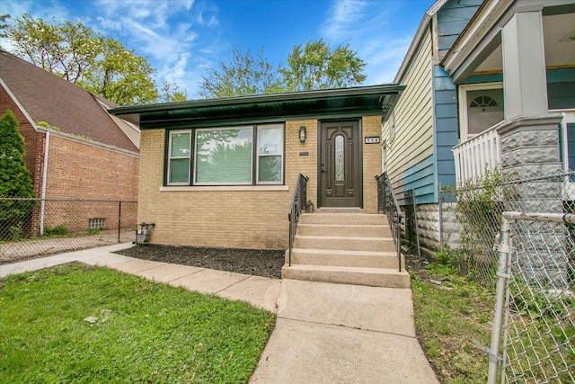 314 W 106th Pl, Chicago, IL 60628 - entrance to property with brick siding