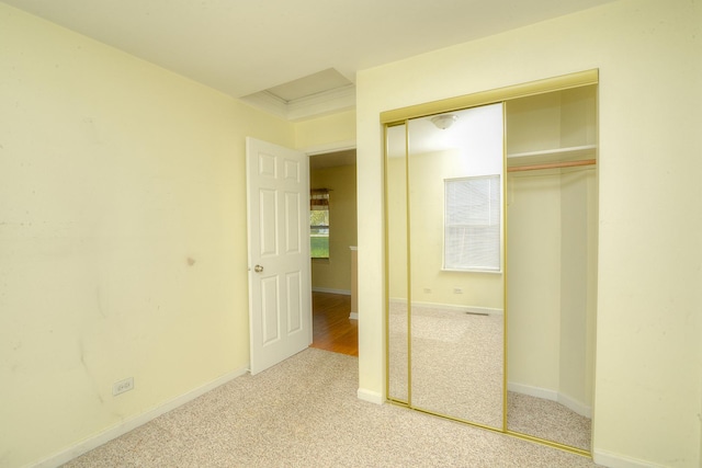 2816 Stilling Blvd, Mchenry, IL 60050 - unfurnished bedroom with carpet, a closet, and baseboards