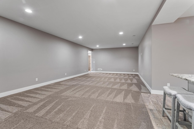 1101 Cascade Dr, Savoy, IL 61874 - unfurnished room featuring recessed lighting and light colored carpet