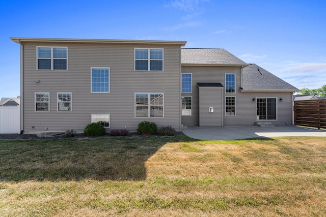 1101 Cascade Dr, Savoy, IL 61874 - rear view of property featuring a patio